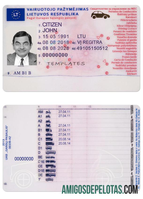 Lituânia Dl 2013 Presente amostra